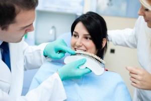 tooth restoration color match