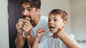 Flossing Versus Water Picking
